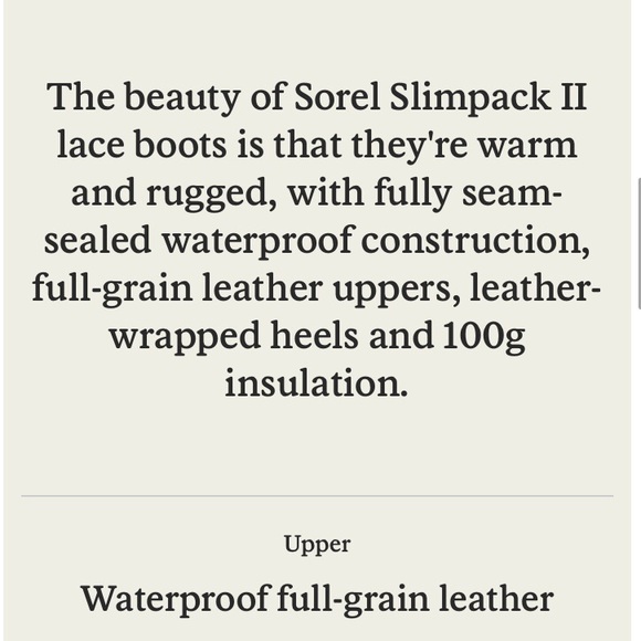 SOREL Slimpack II Boot - Picture 6 of 8